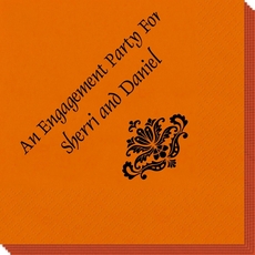 Simply Ornate Scroll Napkins