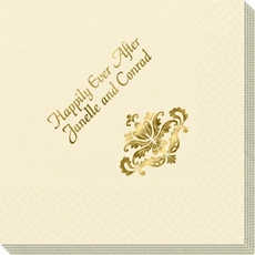 Simply Ornate Scroll Napkins