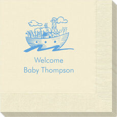 Noah's Ark with Animals Napkins