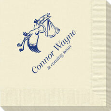 Special Stork Delivery Napkins