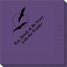 Full Moon with Bats Napkins