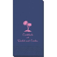 Palm Trees Guest Towels