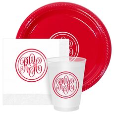 Double Circle Monogram