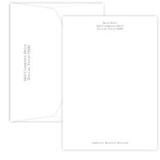 Roman Letter Sheets (6.25 in x 9 in) - Raised Ink
