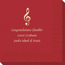 Treble Clef Napkins