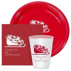 Victorian Sleigh with Presents