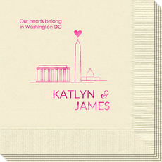 We Love Washington DC Napkins