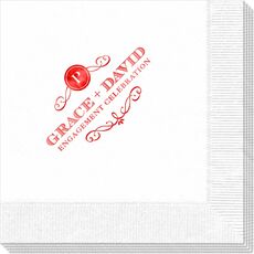 Initial Scroll Napkins