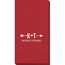 Cupid's Arrow Guest Towels