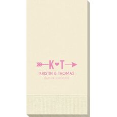 Cupid's Arrow Guest Towels