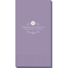 Initial Scroll Guest Towels