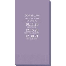 Our Love Story Guest Towels
