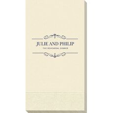 St. Regis Scroll Guest Towels