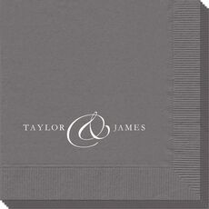 Elegant Ampersand Napkins