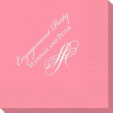 Scrolled Coronation Napkins