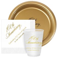 Elegant 100th Anniversary