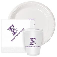 Pick Your Single Initial with Text