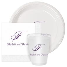 Pick Your Single Monogram with Text