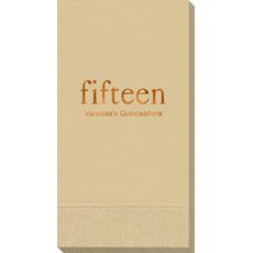 Select Your Big Number Guest Towels