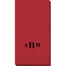 Sophisticated Monogram Guest Towels