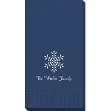 Simply Snowflake Guest Towels