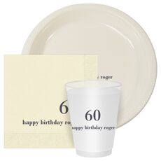 Large Number with Text