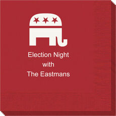 Patriotic Elephant Napkins