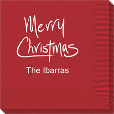 Fun Merry Christmas Napkins