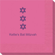 Star of David Row Napkins
