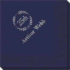 25th Wreath Napkins