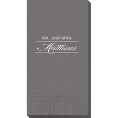 Mr. and Mrs. Guest Towels