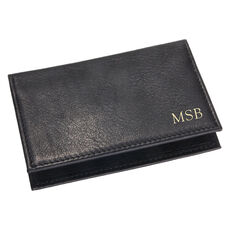 Traditional Folded Leather Card Case