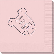 Baby Onesie Napkins