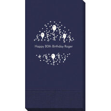 Balloons and Streamers Guest Towels