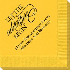 Let the Adventure Begin Napkins