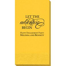 Let the Adventure Begin Guest Towels