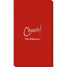 Fun Cheers Linen Like Guest Towels