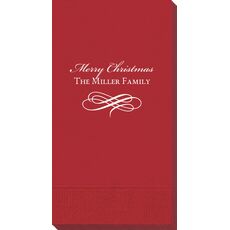 Scrolled Coronation Guest Towels