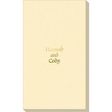 Always Flaunt Your Names Linen Like Guest Towels