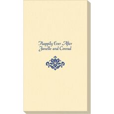 Simply Ornate Scroll Linen Like Guest Towels