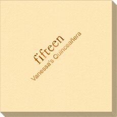 You Create Your Big Number Linen Like Napkins