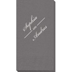 Duo Name Guest Towels