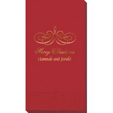 Magnificent Scroll Guest Towels