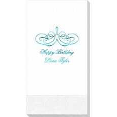 Magnificent Scroll Guest Towels