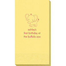 Sweet Elephant Guest Towels