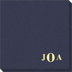 Sophisticated Monogram Linen Like Napkins