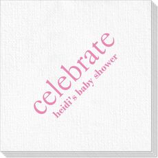 Big Word Celebrate Luxury Deville Napkins