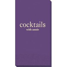Big Word Cocktails Guest Towels