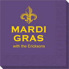 Mardi Gras Napkins