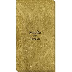 Always Flaunt Your Names Carte Guest Towels